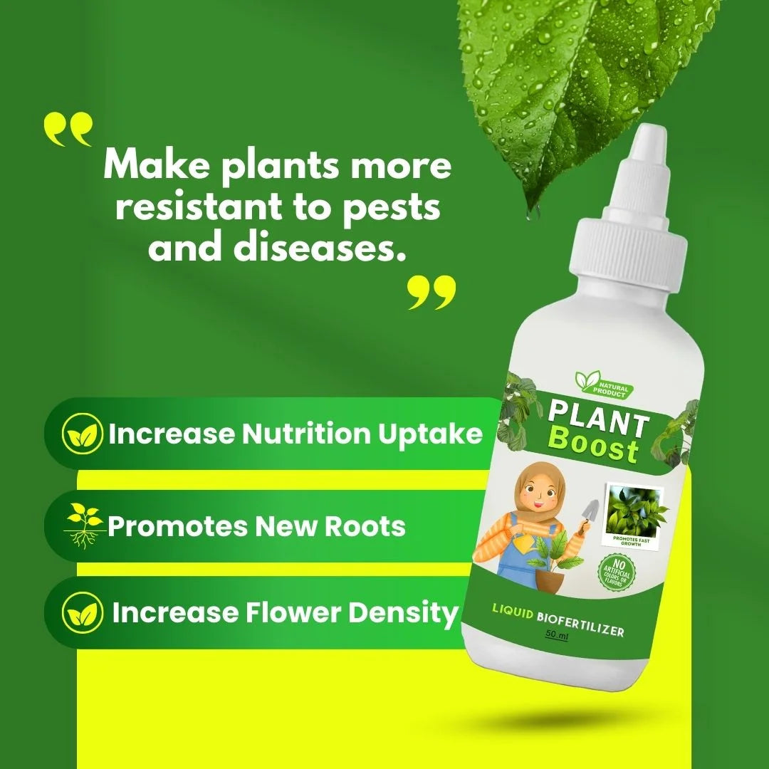 Plant Boost Liquid Bio fertilizer for All Crops,Organic (Pack of 4)