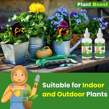 Plant Boost Liquid Bio fertilizer for All Crops,Organic (Pack of 4)