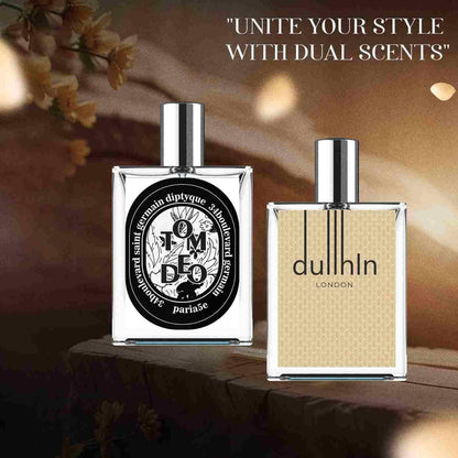 Dullhin LONDON and Tom Deo Luxurious Perfume Combo used by SRK- (4.9 ⭐⭐⭐⭐⭐ 77,373 REVIEWS)