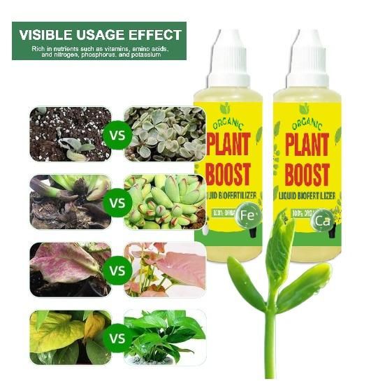 Plant Boost Liquid Bio fertilizer for All Crops,Organic (Pack of 4)